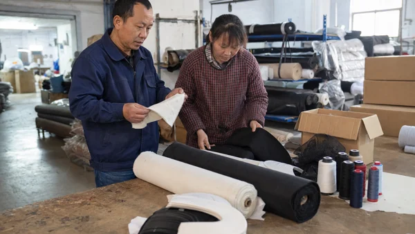Material preparation — wider production view