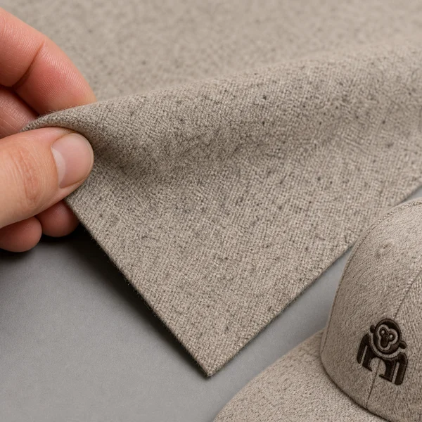 Wool-blend options headwear customization reference