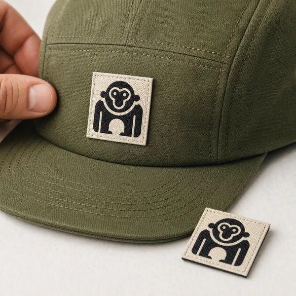 Woven logo label headwear customization reference