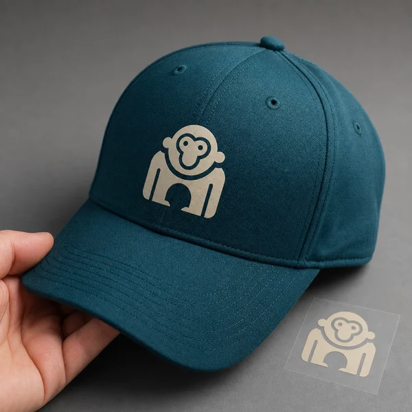 Heat-transfer reference headwear customization reference