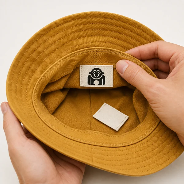 Main woven label headwear customization reference