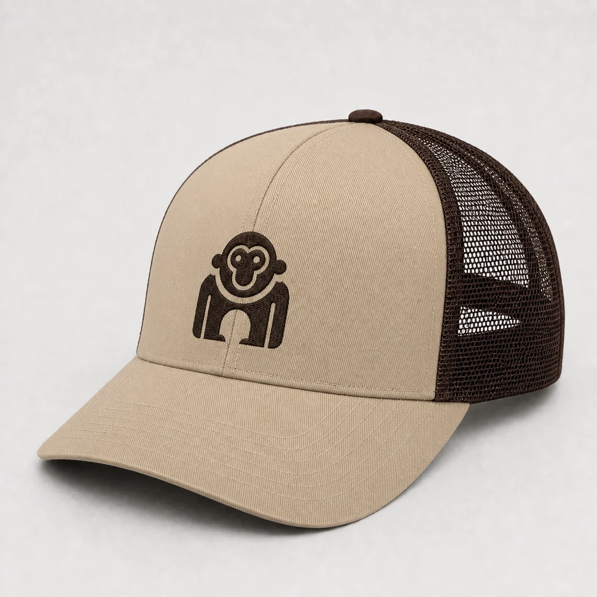 Sand / brown Custom trucker hats
