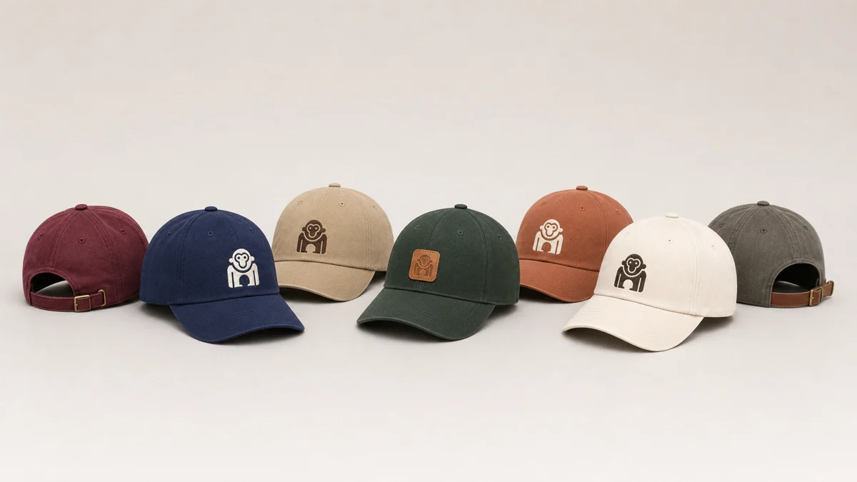 Baseball cap color collection