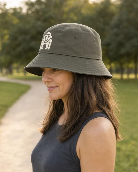 Custom bucket hats wearing reference 2