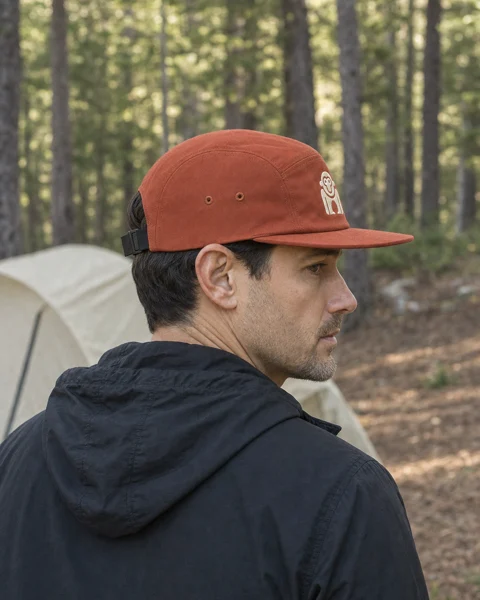 Custom 5-panel caps wearing reference 2