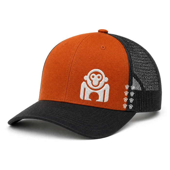 Mesh trucker cap