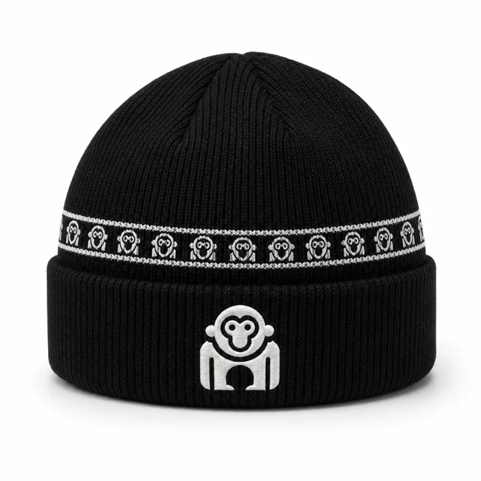 Ribbed fisherman beanie